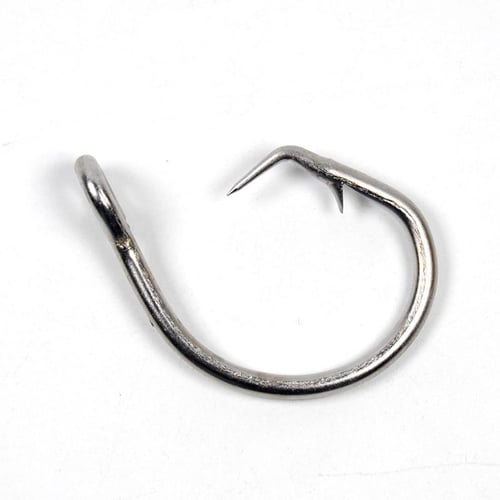 Big Stainless Steel Circle Hook Claw Tip Strong Saltwater Fishing