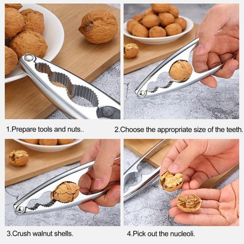 2 Pcs Melon Clip Stainless Steel Walnut Tool Seafood Tools