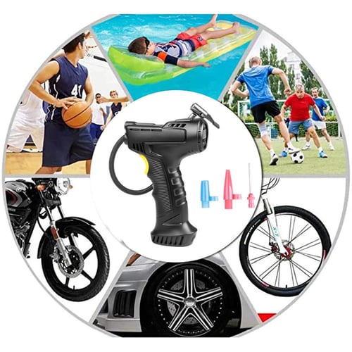 120W Cordless Tire Inflator USB Rechargeable Handheld Air Compressor Pump  Portable Car Tyre Inflator For Motocycle Bicycle Balls
