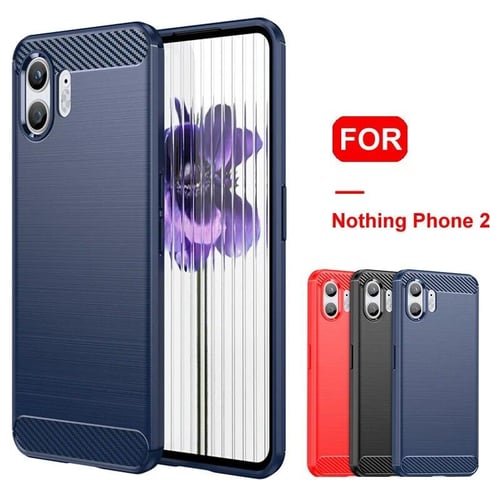 For Funda Nothing Phone 2 Case Nothing Phone 1 2 Cover Housing Shockproof  Soft Transparent TPU Phone Back Cover Nothing Phone 2