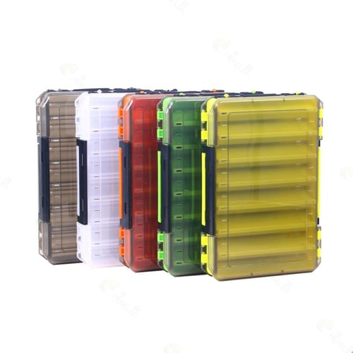 Lure Bait Storage Box Double-sided 14 Grid Fishing Gear Accessories  Multifunctional Beads - buy Lure Bait Storage Box Double-sided 14 Grid Fishing  Gear Accessories Multifunctional Beads: prices, reviews