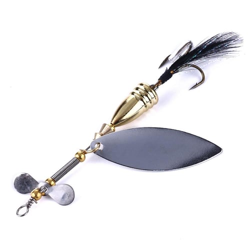 11.6g 9cm Bait Wind Spinner Set Fishing Jigging Spoons Jig Fish