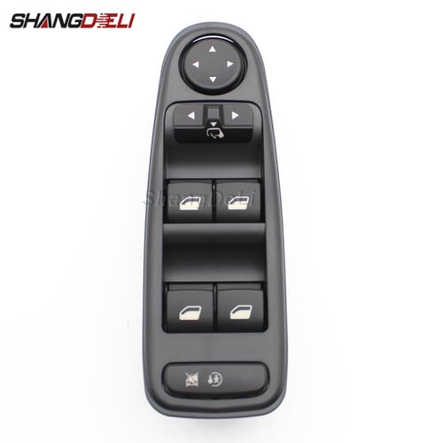ELECTRIC WINDOW LIFT BUTTON CONTROL BOARD & MIRRORS for PEUGEOT 207