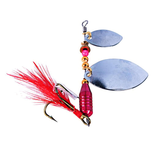 Hot Sequin Bait 8.1G Metal Material Feather Hook Bait, Tackle