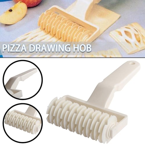 New Dough Bread Cookies Pie Cake Lattice Pastry Cutter Roller Kitchen Tool  Craft