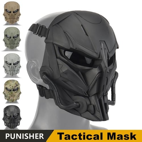 Airsoft Paintball Hunting Mask Tactical Mask Motorcycle Helmet Goggle  Military War Game Protective Full Face Combat Face Shield - buy Airsoft  Paintball Hunting Mask Tactical Mask Motorcycle Helmet Goggle Military War  Game