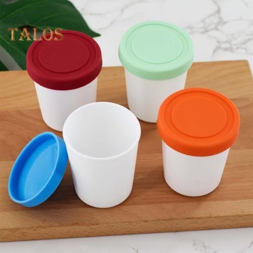 12Pcs 360ml Clear Cups with Dome Lids Dessert Cups Parfait cups for Ice  Cream~EN