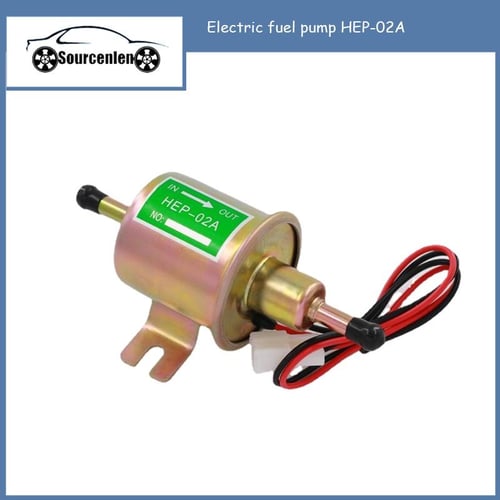 Hep-02a low pressure fuel pump, low pressure electric petrol pump, 12 V  petrol pump, car petrol pump