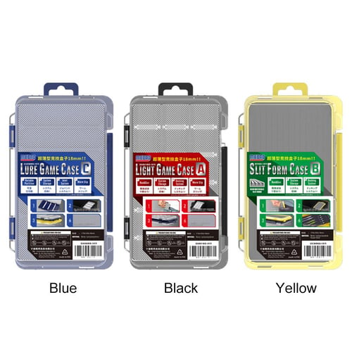 Portable Fishing Lure Box Double Side Fishing Tackle Boxes Bait