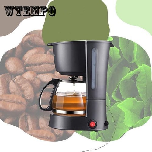 600W220V coffee machine home small automatic coffee maker American