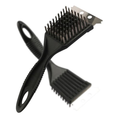 Buy Wholesale China Barbecue Grill Cleaning 3 In 1 Cleaning Brush Brushes,  Copper Wire Brush, Steel Shovel, Sponge Brush & Copper Wire Cleaning Brush  at USD 1.32