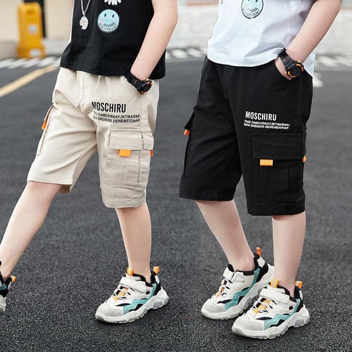 2021 Children's Shorts Boys Summer Shorts Pure Cotton Soft Half