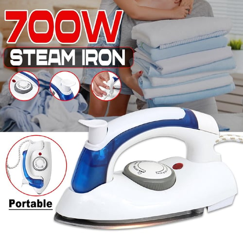 Mini Portable Foldable Electric Steam Iron for Clothes 3 Gears Flatiron  Travel 