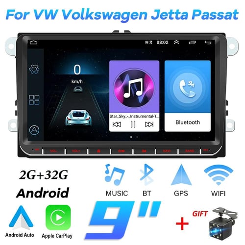 VOLEMI 9/9.5 Inch Android 12 2 DIN Car Radio with Sat Nav for Volkswagen  Tiguan 2 Mk 2016-2022, Built-in Carplay Android Car DSP BT 5.1 Supports  SWC/FM AM RDS Radio/Voice Control: 