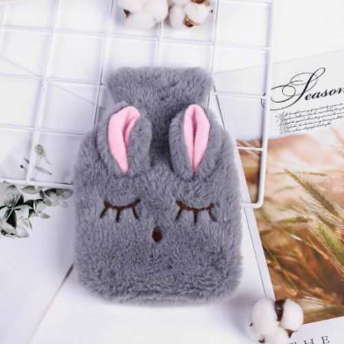 Hot Water Bottle With Knited Cover, Reusable Mini Hot Water Bottles For  Pain Relief Hand Warmers Gifts Microwave Heated