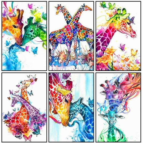 5D Diy Diamond Painting Animals Tiger Cross Stitch Set Full