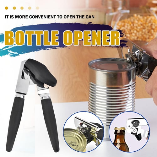 1pc Adjustable Stainless Steel Manual Can Opener, Easy Twist Jar Opener For  Seniors And Kids