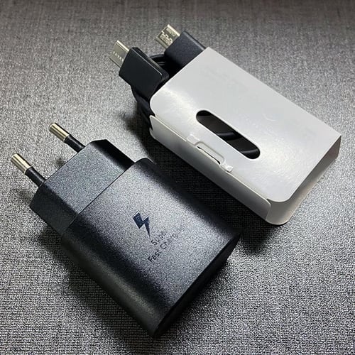 25W PD Charger Usb Type C Cargador For Samsung Galaxy S22 S21 S20