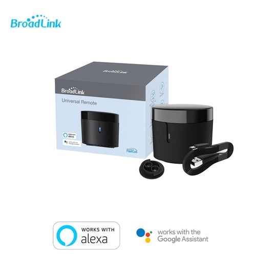 BroadLink Smart IR Remote Control Hub-WiFi IR Blaster for Smart Home  Automation, TV Remote, Compatible with Google Assistant, IFTTT (RM4 mini) 
