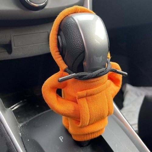 1PC Green Universal Car Gear Shift Cover Hoodie,Upgrade Your Car