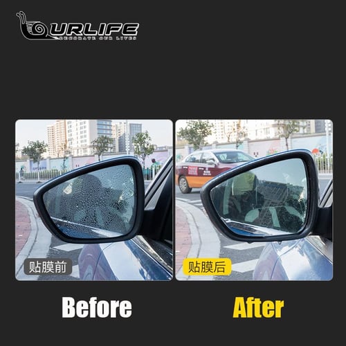 Clear Car Rear View Mirror Rainproof Film Anti-Fog Protective Sticker –  SEAMETAL