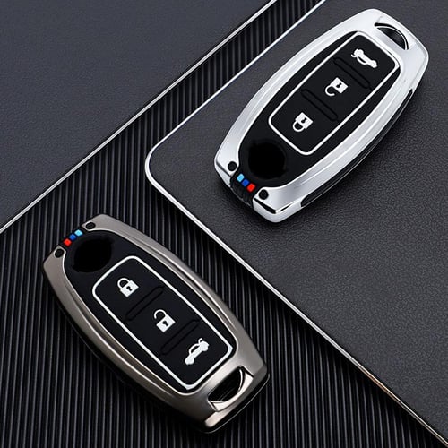 4 Button Key Fob Cover Car Key Case Cover for Nissan Qashqai J10 J11  X-Trail T31 T32 Kicks Tiida Pathfinder Murano Juke Infiniti