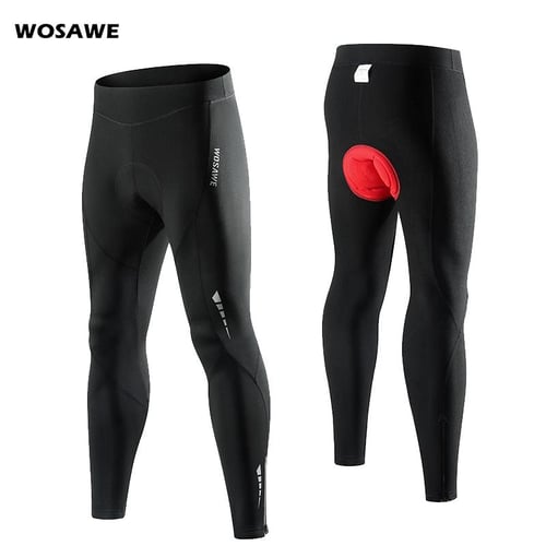 Cycling Pants WOSAWE Winter Bike Ride Sports Trousers Thermal