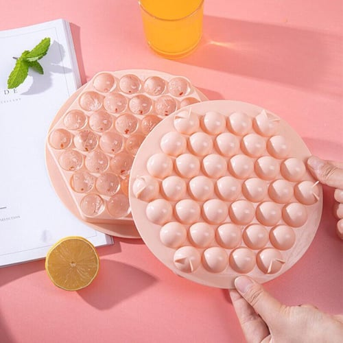 37 Lattice Ice Cube Trays Reusable Silicone Ice Cube Mold With