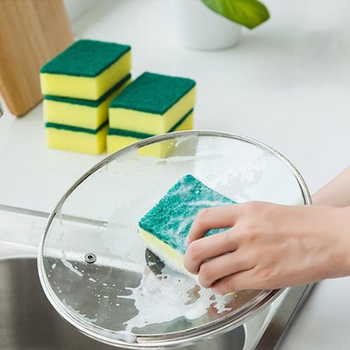 5pcs Magic Scrub Sponge Cleaning Supplies Kitchen Supplies Cute