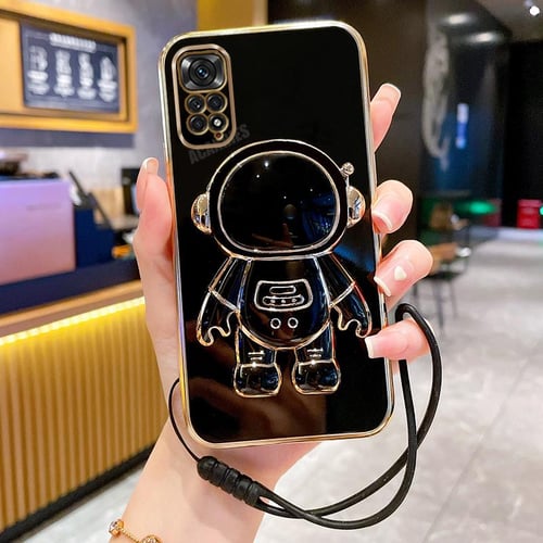 Astronaut Stand Holder Phone Case For Redmi 10C Case Camera Protector  Silicon Cover For Xiaomi Redmi