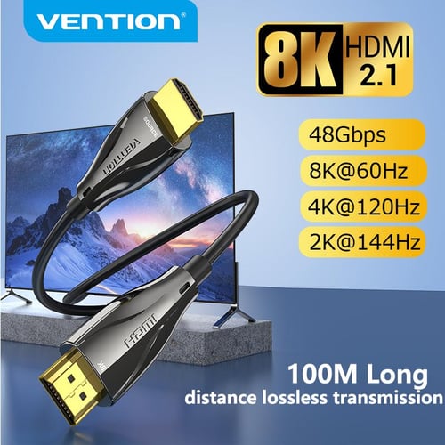 Cable Hdmi 2.0 4k 120hz Certif 15 M Hdr Arc 18gbps Vention