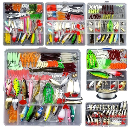 Fishing Lures Set Minnow Frog Spoon Soft Bait Fishhook Set Fishing Tackle  Accessories For Freshwater Seawater - buy Fishing Lures Set Minnow Frog  Spoon Soft Bait Fishhook Set Fishing Tackle Accessories For