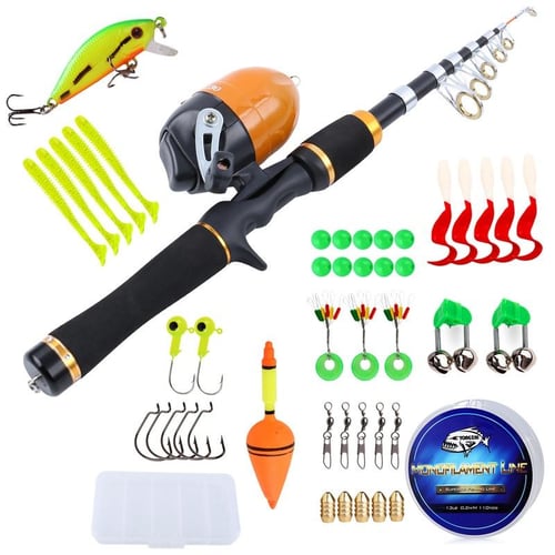 Fishing Rod Reel Combo -Casting Fishing Pole with Baitcasting Reel Kit -  buy Fishing Rod Reel Combo -Casting Fishing Pole with Baitcasting Reel Kit:  prices, reviews