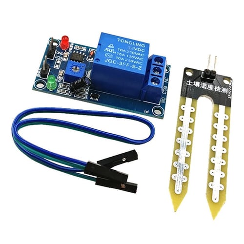 DIY Automatic Irrigation Module Kit System Soil Moisture Sensor Detection  Automatic Water Watering Pump Pumping