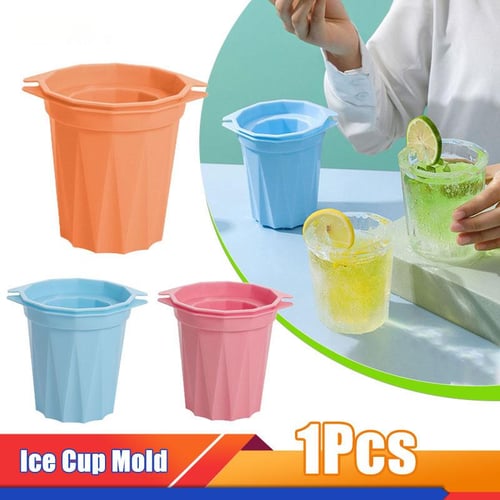 1pc Rose Shaped Ice Cube Mold For Summer Drinks