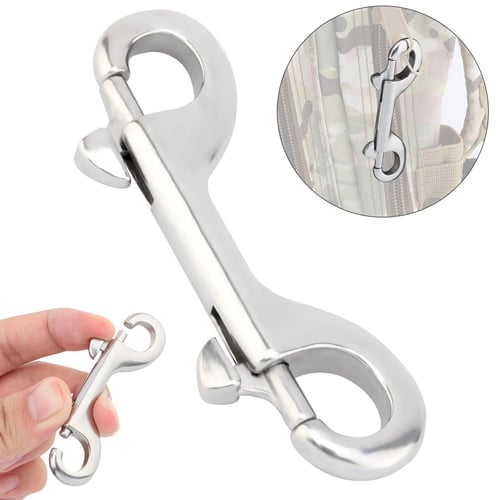 3.5 Single Ended Trigger Snap Hooks, Marine Grade Stainless Steel 316, 2 Pcs