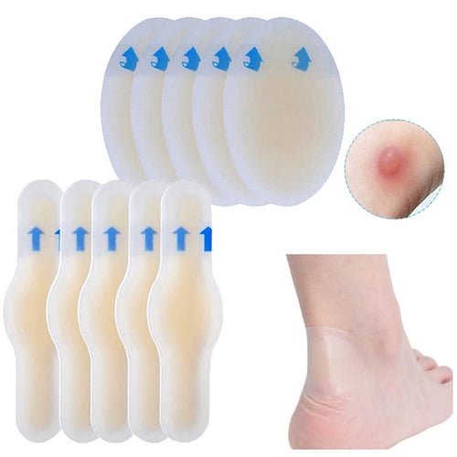 2pcs Gel Heel Protector Shoes Stickers Foot Patches Adhesive