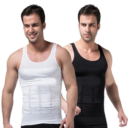 Men Waist Trainer Vest Corset Slimming Body Shaper Neoprene Sauna