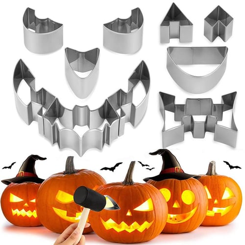 Halloween Pumpkin Carving Kit, Heavy Duty Stainless Steel Pumpkin
