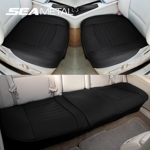 Car Seat Cover Universal Leather Car Front Seat / Rear Seat Luxury