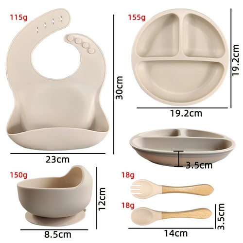 High Quality Food Grade BPA Free Silicone Suction Plate and Bowls Soft  Silicone Baby Feeding Plate - China Kitchen Appliance and Kitchen Equipment  price