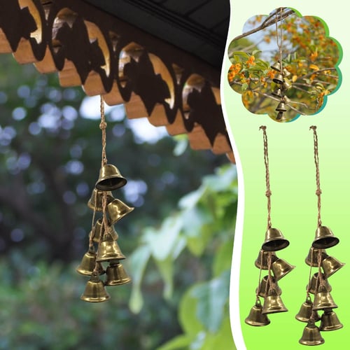 Witch Bells Protection For Door Knob Hanger Wind Chimes Witchy