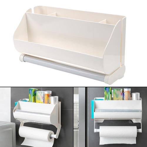 1set Wall-mounted Tissue Box Holder For Kitchen, Bathroom ; Waterproof;  Luxury; High-grade Paper Towel Box, No Drilling