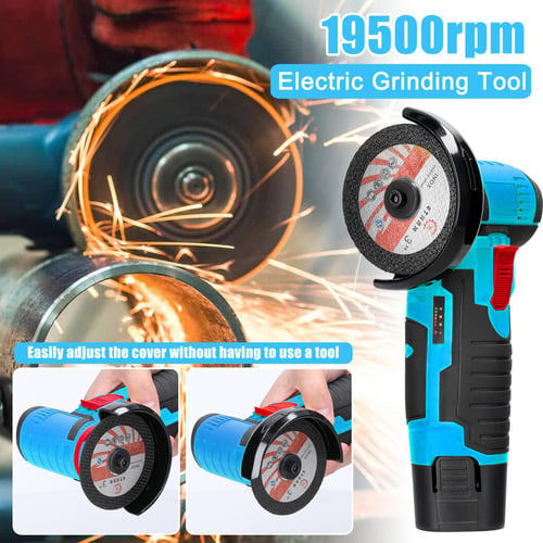 12V 3inch 76mm Mini Electric Cordless Battery Angle Grinder Portable  Compact Rechargeable Angle Grinder - China Electric Sander, Electric Angle  Grinder