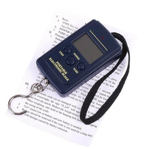 1 Piece Set Mini Portable Digital Scale 40kg X 10g for Luggage Travel Weighing  Electronic Hook Scale Tools Fishing Accessories - buy 1 Piece Set Mini Portable  Digital Scale 40kg X 10g