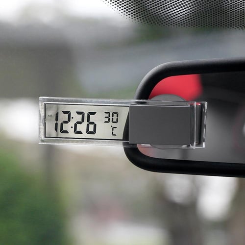 1PCS Mini Thermometer Mechanical Analog 58mm Car with Sticker NEW