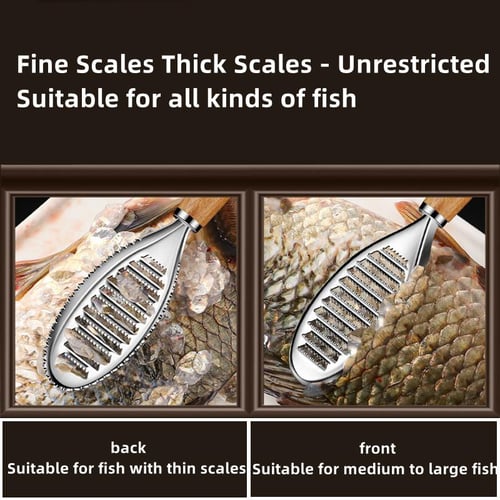 Fish scale Scaler Remover planer fish knife fish tool fish scale brush  remover scale scraper artifact Skin Scaler Tools For Fish