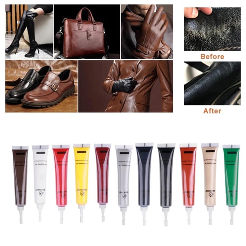 20ml Leather Repair Gel Colorful Car Repair Scratches Cracks Home&Car Seat  Leather Complementary Refurbishing Cream Repair Paste