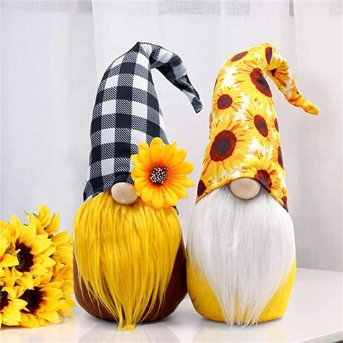 Sunflower Gnome Bumble Bee Gnomes for Fall Decor