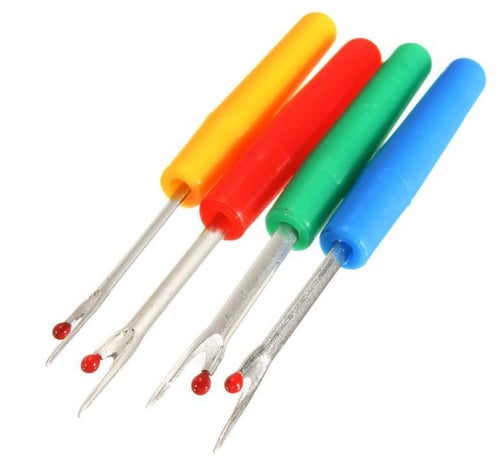 4PCS Handle Craft Thread Cutter Seam Ripper Stitch Unpicker Sewing